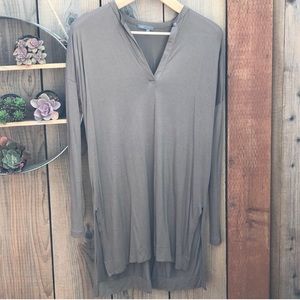 Vince Taupe Tunic